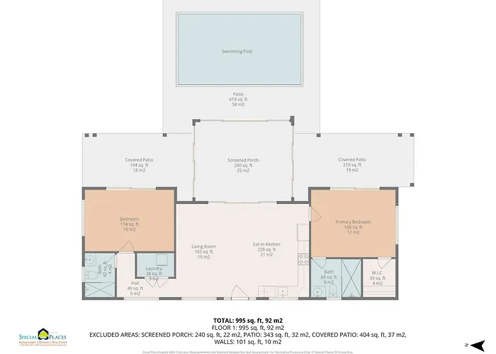 Сasa de vacaciones Beautiful In A Gated Neighborhood Walking Distance To The With Garden Views And A Pool Brasilito